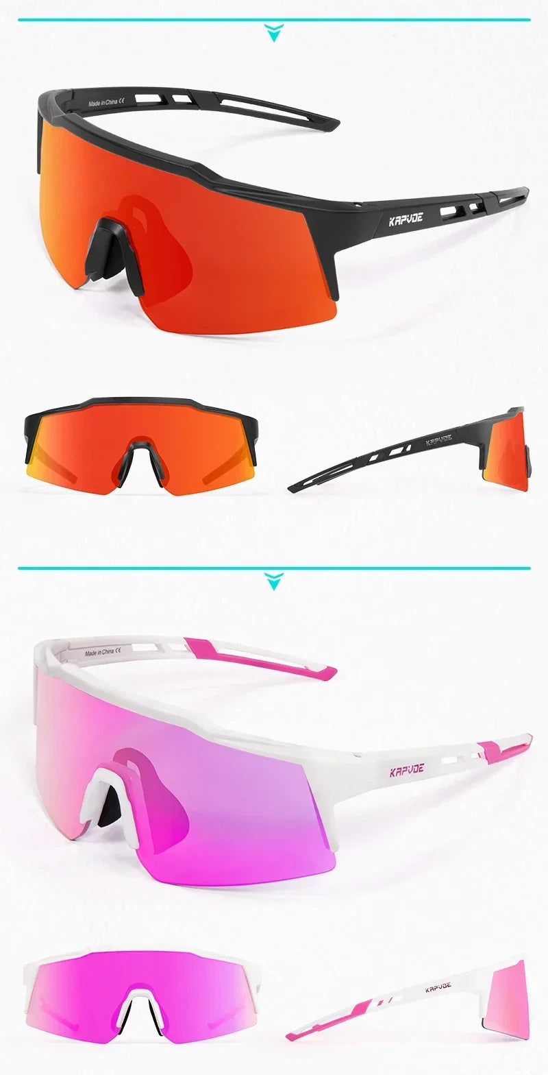 Kids Cycling Sunglasses Aged 8-15 Baseball Running Children Glasses UV400 Sports Riding Bicycle Glasses