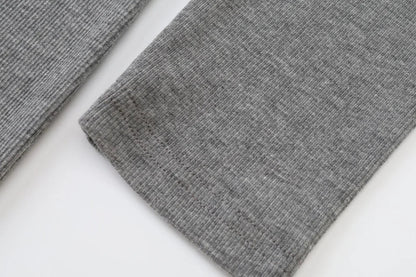 AS SS26 summer loose style button dress comfortable ribbing fabric dress o-neck lady clothes