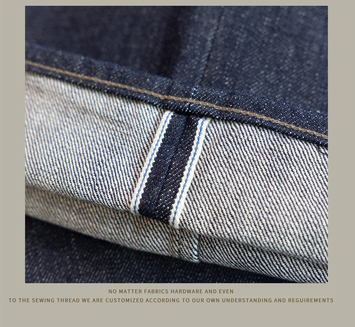 Red Tornado NOIR 18oz Indigo Selvedge Denim Jeans One-wash with Cinch-Back and Arcuate Stitching
