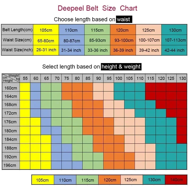 1Pc 3.7*110-130cm Men's 2nd Cowskin Leather Belts Male Designer Business Waistband Crafts for Adults Jeans Accessories