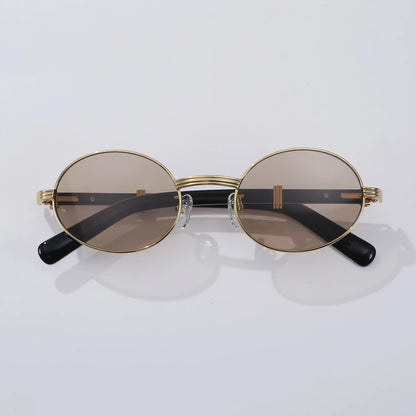 2025 New Retro Pure Titanium Acetate Sun Protection Men Sunglasses Fashion Round Outdoor Shading UV400 Driving Women Sun Glasses