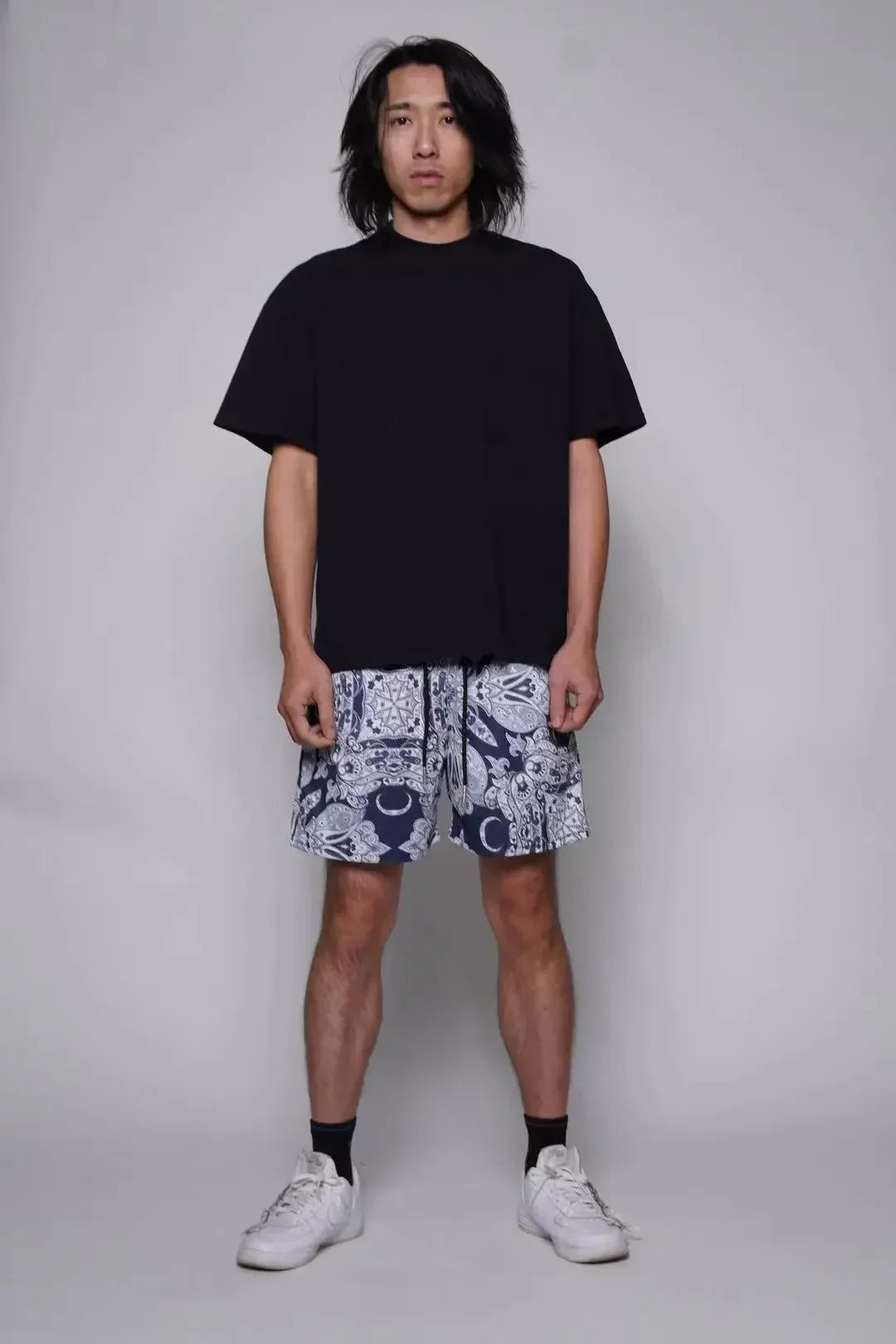Summer Mens Sports Gym Fitness Running Basketball Short Pants Quick Dry Mesh Trend Jogger Beach Casual Motorcycle Shorts