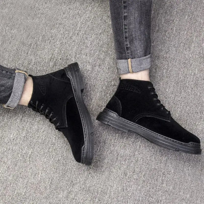 New Casual Trendy 2025 Male Shoes Comfortable Designer Original Deals Low Price Non Slip Footwear Cheap Fashion Y2k Men's Boots