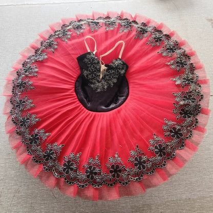 Summer Ballet Dress Women Vestidos Family Look Outfits Adult Ballet Girl Dress Tutu Ballerine Mother Kids Clothes Dance Costumes