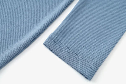 AS 2024 maxi dress button design woman clothes full sleeve Ankle Length comfortable ribbing clothing  ( Ship out in 1 day)