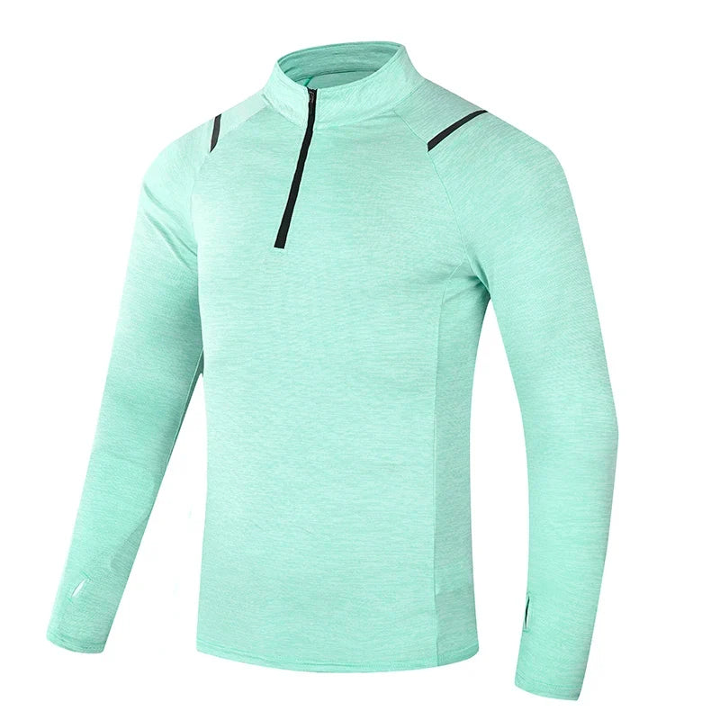 Autumn New Unisex Long Sleeve T-shirt Men Sweatshirt Fitness Shirt Tight Upperwear Anti-sweat Breathable Running Top ﻿