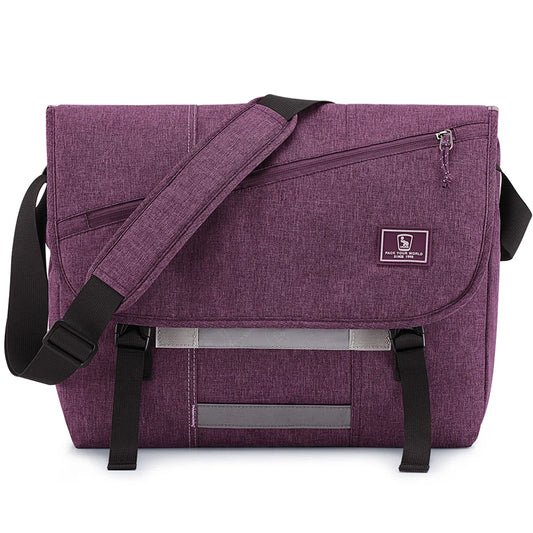 Fashion Men Crossbody Messenger Bag 14 Inch Laptop Shoulder Bags Men Casual Sling SchoolBag Briefcase Travel Handbag