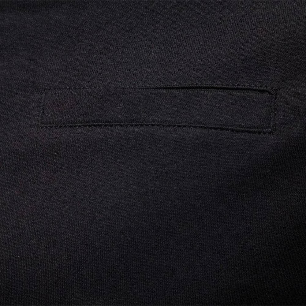 Men's 100% Cotton Henley T-Shirt Long Sleeve Solid Color with Fake Pocket Casual Comfortable Autumn Top