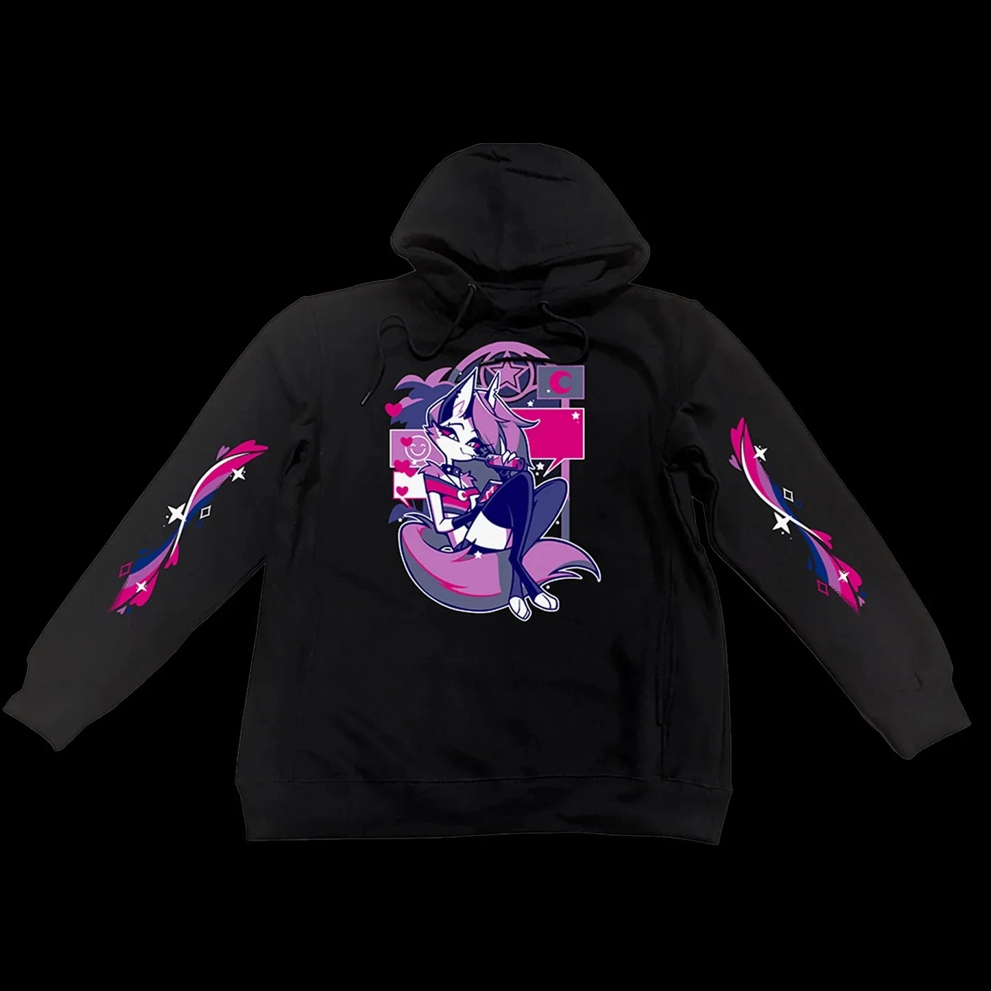 Autumn Winter Hoodies Helluva Boss Hell's Belles Graphic Pullover Men Women Oversized Sweatshirt Fleece Warm Winter Tracksuits