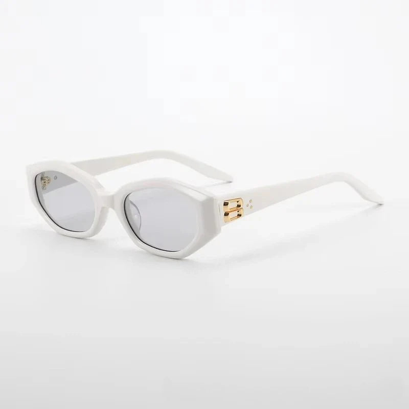 Fashion Cat Eye Retro Men Sunglasses High Quality Acetate UV400 Protection Top Brand Women Sunglasses Support Custom Lenses