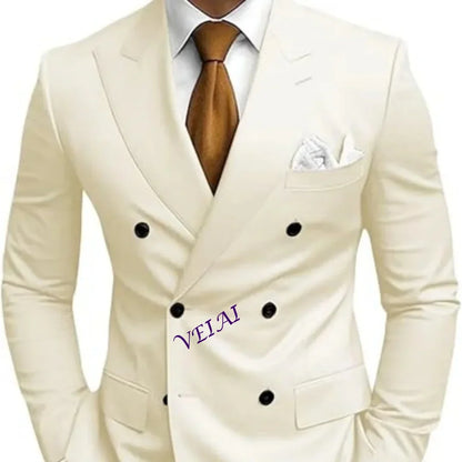 CustomizedNew Black And Red Men Suit Wedding Party Formal Groom Groomsman Prom Business Male Tuxedos 3 Piece Set Jacket Vest Pan