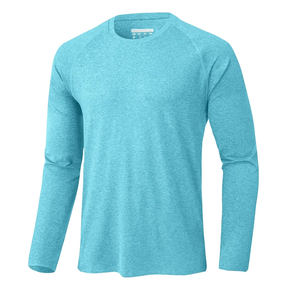 Men's UPF 50+ Shirts Summer Long Sleeve Lightweight T-Shirt Quick Dry Breathable Shirt Outdoor Sport Gym Running Tops