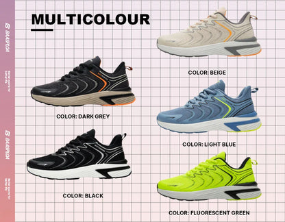 Men's Running Shoes Casual Lightweight Mesh Breathable Sneakers Male Outdoor Non-Slip Wear-Resistant Sports Shoes