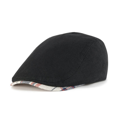 Mens Flat Cap Soft Vintage Linen Hats Casual Retro Newsboy Hat Beret for Male Driving Ivy Hats Summer Autumn