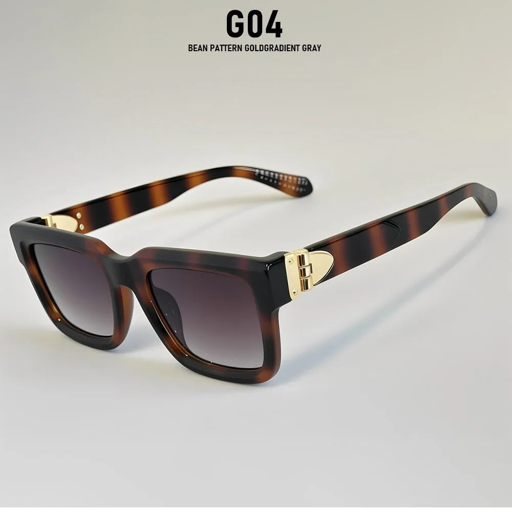 Blue Square Sunglass Men Luxury 2026 Sunglasses Women Trendy Woman Vintage Designer Fashion Glasses Gafas De Sol Hombre Lunette