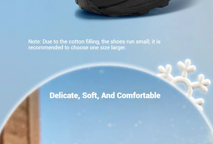 Men Winter Boots High-Top Thermal Ankle Support  Fleece Lined Ice Grip Abrasion-Resistant Sneakers Male 672542215A