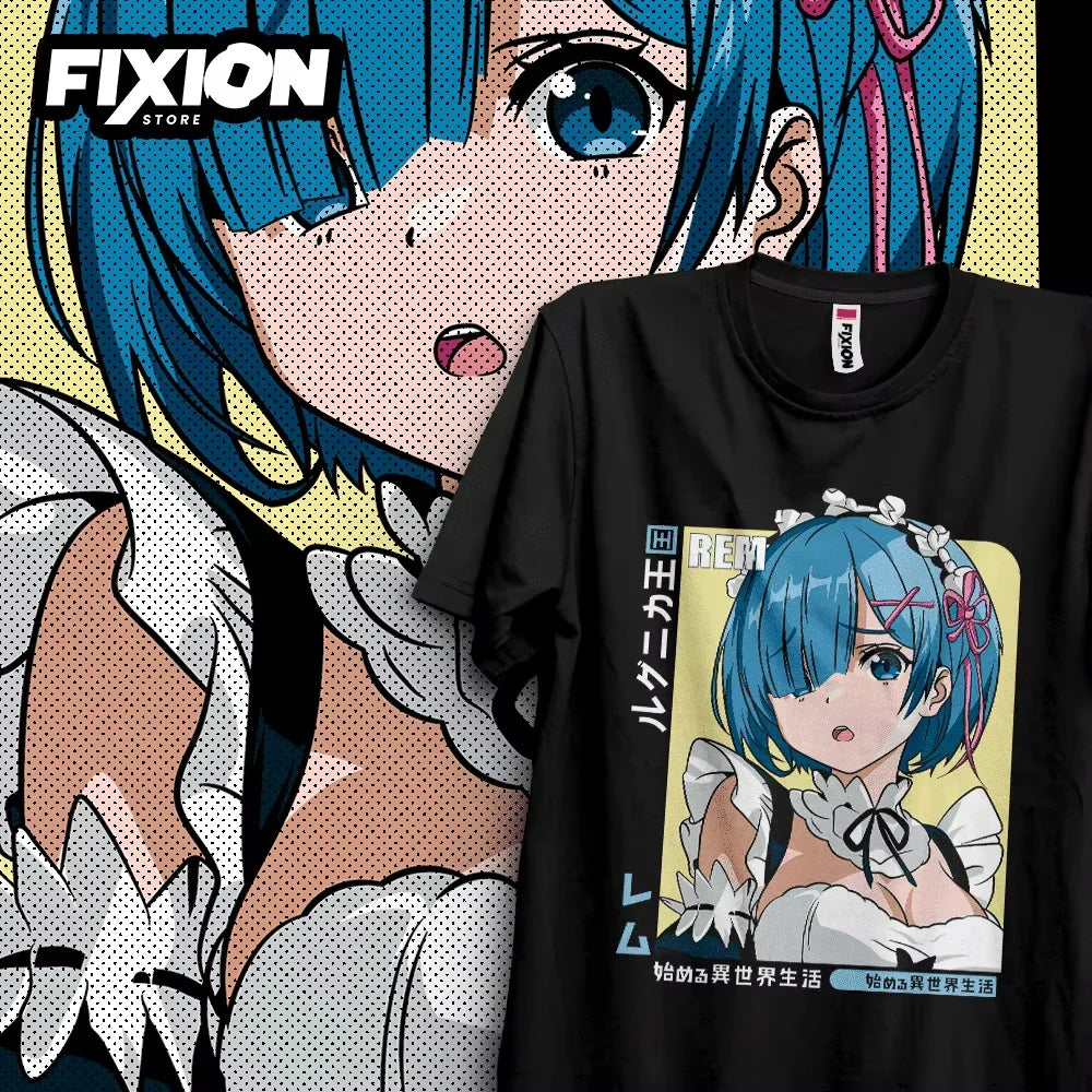 Re Life in A Different World From Zero Peripherals Graphic Print T-shirt Men Women Crewneck Cotton Harajuku Oversize Fashion Tee