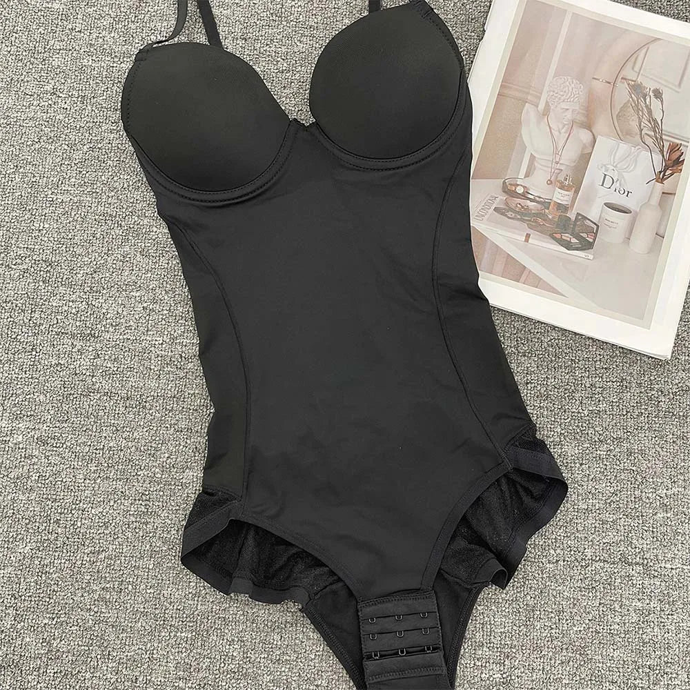 Women Corset Shapewear Bodysuit Tummy Control Tight Slimming body Shaper Bodysuit with Bras