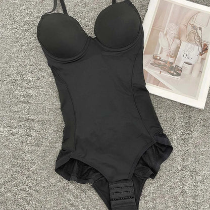 Women Corset Shapewear Bodysuit Tummy Control Tight Slimming body Shaper Bodysuit with Bras