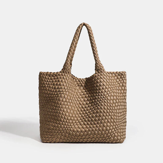 Women's bag Premium Handwoven Nylon Shoulder Bag with Luxurious Finish Women Shoulder Bags