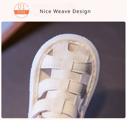 Summer Children Light-up Toddler Shoes New Bunny Soft-soled Roman Shoes Baby's Footwear Sandals Kids Shoes Girl with LED G12191