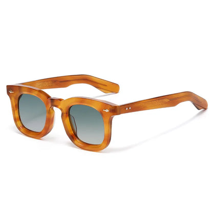 2025 Fashion Retro Handmade Acetate Women Polarized Sunglasses Outdoors UV Protection Men Sunglasses Support Prescription Lenses