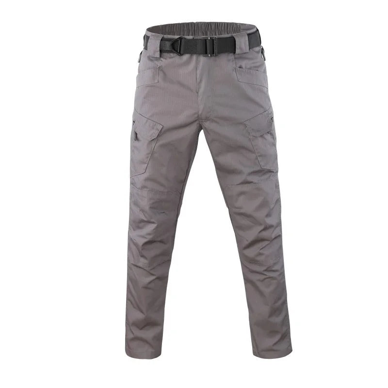 Men New Tactical Pants Multiple Pockets Waterproof Abrasion Resistant Cargo Trousers Outdoors Hiking Climbing Training Pant