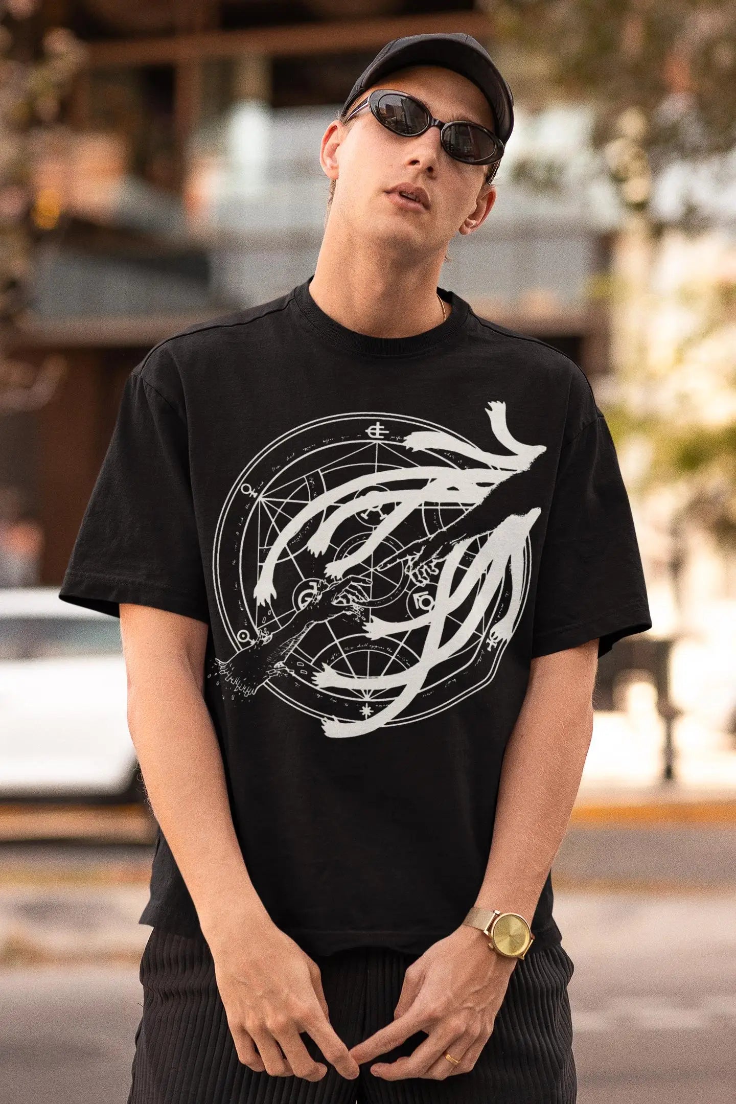 Classic Japan Anime FULLMETAL ALCHEMIST Manga Graphic Print T-shirt Men Women New Fashion O-neck Cotton Tee Oversized Casual Top
