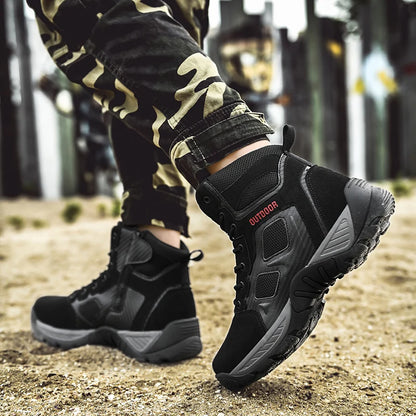 2024 Casual Sneaker Men's Desert Boots Ankle Boots Windproof Sports Shoes Outdoor Hiking Mountaineering Work Safty Shoes