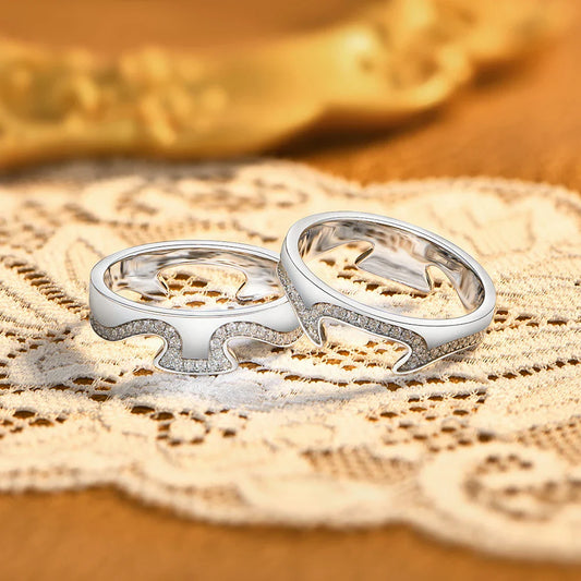 Nouvelles Bagues Vagues Bicolores de Mai pour Femmes Hommes en Argent S925, Anneau Moissanite Entrelacé, Bijoux de Fête Tendance, Cadeaux