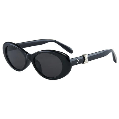 Vintage Oval Sunglasses NEW Women Luxury Brand Designer Small Oval Sun Glasses Retro Fashion Shades Men Eyegalsses Gafas De Sol