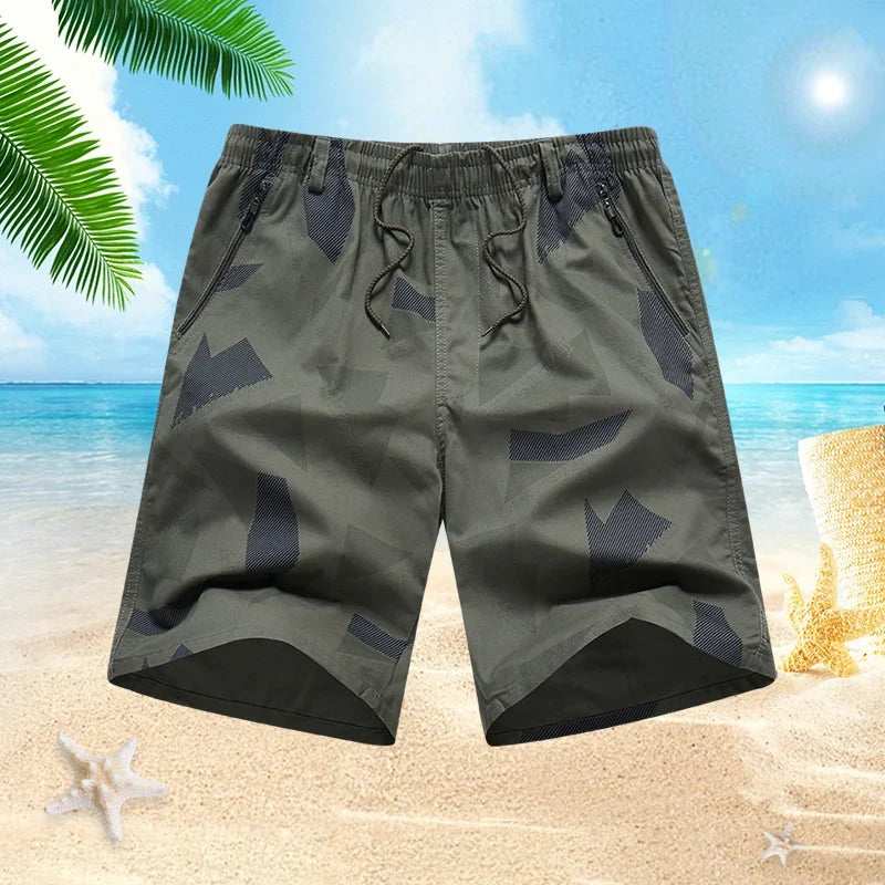 Quality Men's Camo Casual Shorts Y2K Print Camouflage Short Pants Summer Male Running Relaxed Fit Plus Size Board Shorts
