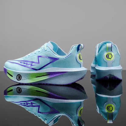 Men's Fashionable Casual and Comfortable Sports Running Shoes Breathable Fabric Upper Non-Slip and Wear-Resistant Shoes