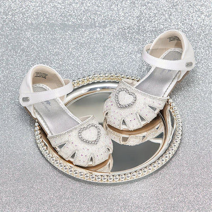 Baby Girls Sandals Summer Cute Baby Soft Leather Shoes Party Outdoor Children's Princess Crystal Shoes Cool DB2252060