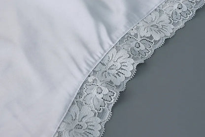 Summer Lace Satin Skirt For Women High Waist Printed Patchwork Slim Ruffled Casual Commute Clothes Female Y2k Skirt 2025