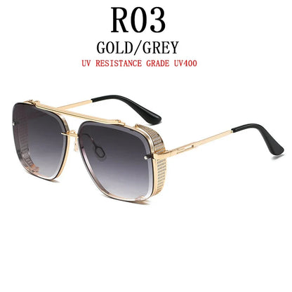 Steampunk Vintage Sunglasses For Men Luxury Punk Sunglasses Women  Retro Square Sonnenbrille Fashion Glasses Gafas De Sol Lentes