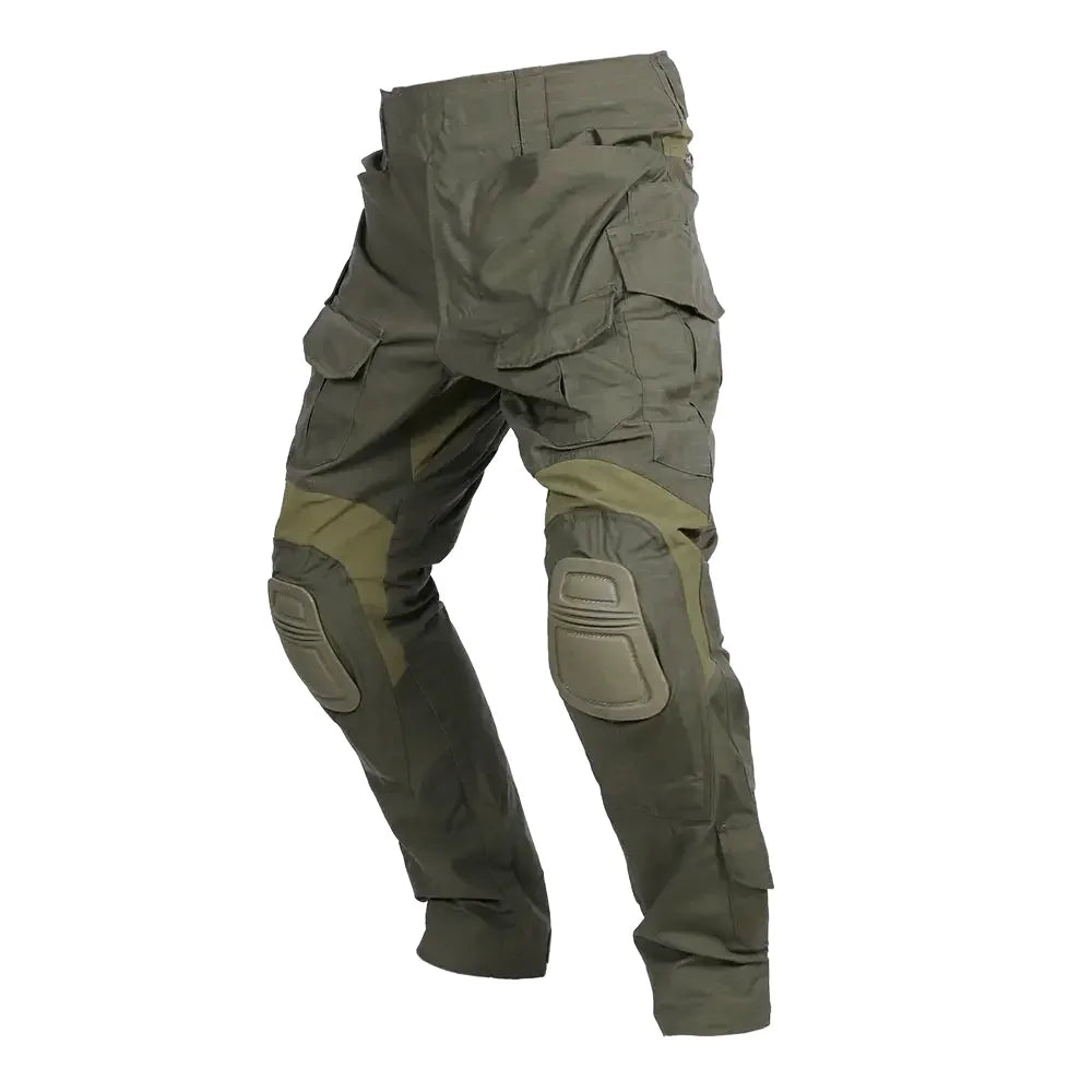 Outdoor Military Tactics Work Pants G3 Cargo Trousers Training Hiking GEN3 Green Spot Combat Tactical Pants Hunting Clothes Men