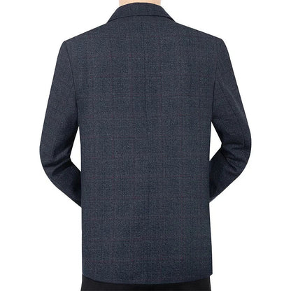 Brand Fashion Suits Blazer Mens Checked Spring Blazer for Men Stylish 2026 Autumn New in Suits Blazers Men Clothing