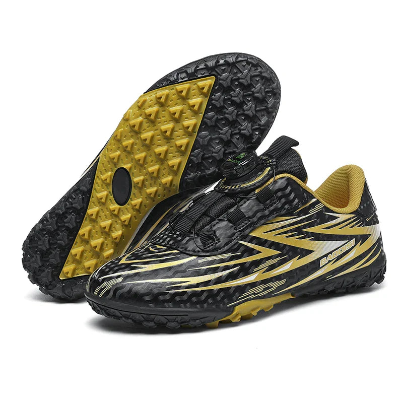 Kids Soccer Cleats Boys Football Boots Children Training Shoes Youth Ultralight Non-slip Sports Sneakers Breathable Comfortable