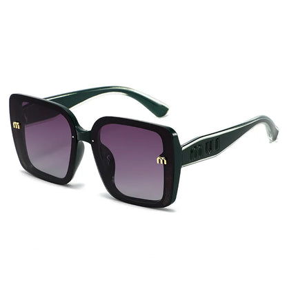 2026 New Luxury Square Sunglasses for Women Sun Glasses Oversized Frame UV400 Protection Trendy Shades for Driving Daily Wear