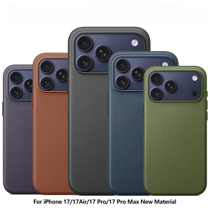 Official 1:1 High Quality Technology Woven Case for IPhone 17 Pro Max for Magsafe Wireless Charging Protect Cover Animation Case