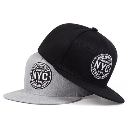 Unisex NEW YORK CITY Letter Embroidery Hip-hop Hats Outdoor Adjustable Casual Baseball Caps Sunscreen Hat
