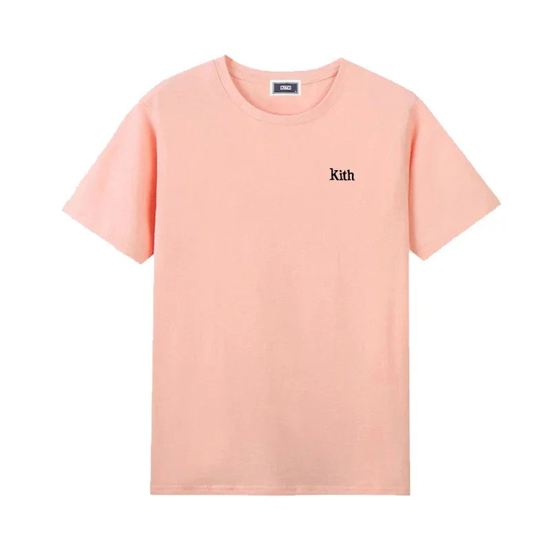 Summer Exported to Japan Korean Cotton Men Women T-shirt Embroidery letter Logo Couple Casual Loose O-Neck Short Sleeve Tees