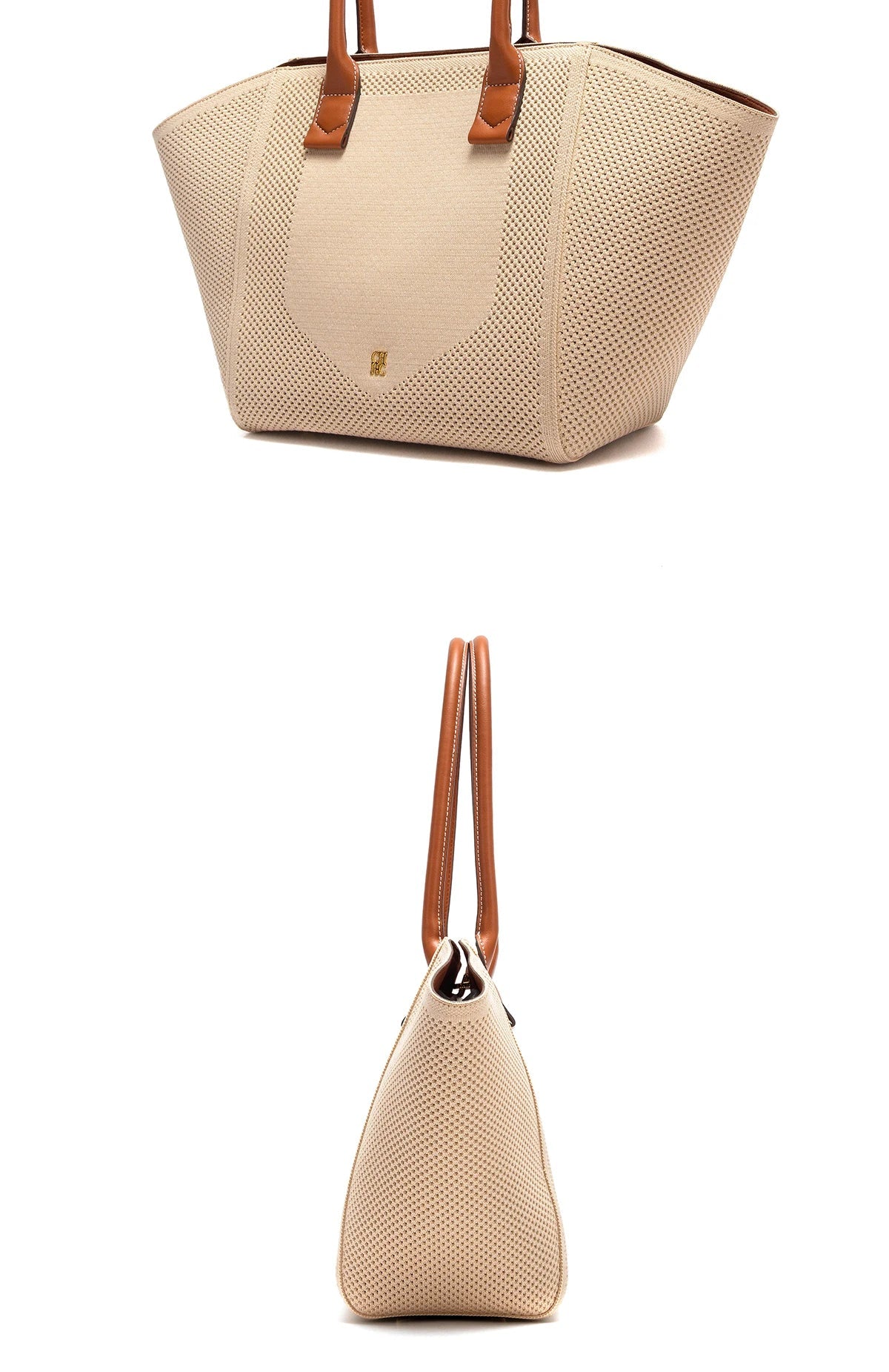 Women's Outdoor Storage Women's Tote Bag Summer New Fabric Hollow Design Large Capacity Beach Bag