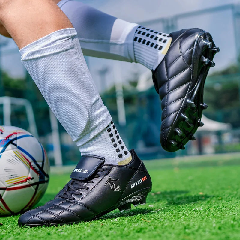 New Men Professional Football Boots Unisex Hot Sale Cleats Soccer Shoes Futsal Women Ultralight High-quality TF/FG Sneakers