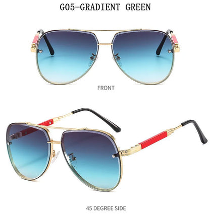Oval Sunglasses Women Trendy Vintage Fashion Glasses Designer Sunglasses For Men Luxury Shades Dropshipping Gafas De Sol Hombre