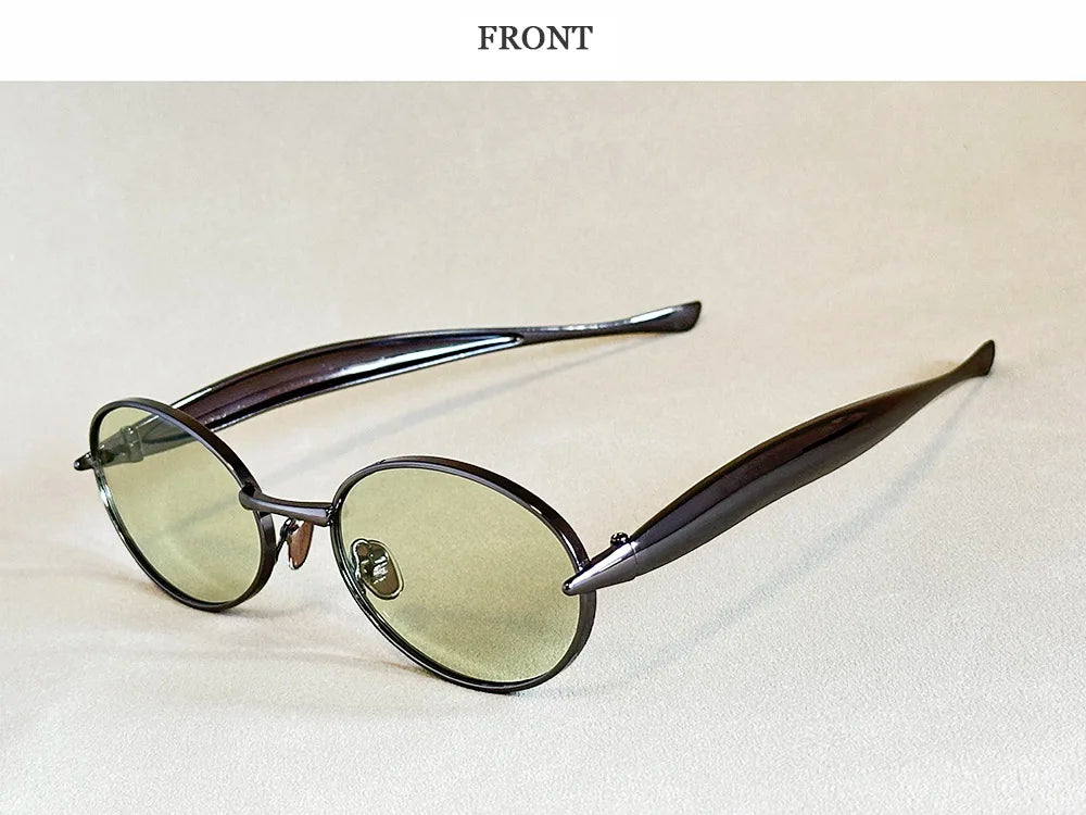 Oval Sunglasses Women Trendy 2025 Luxury Vintage Sunglass Fashion Glasses Dropshipping Lentes De Sol Mujer Lunette Soleil Femme