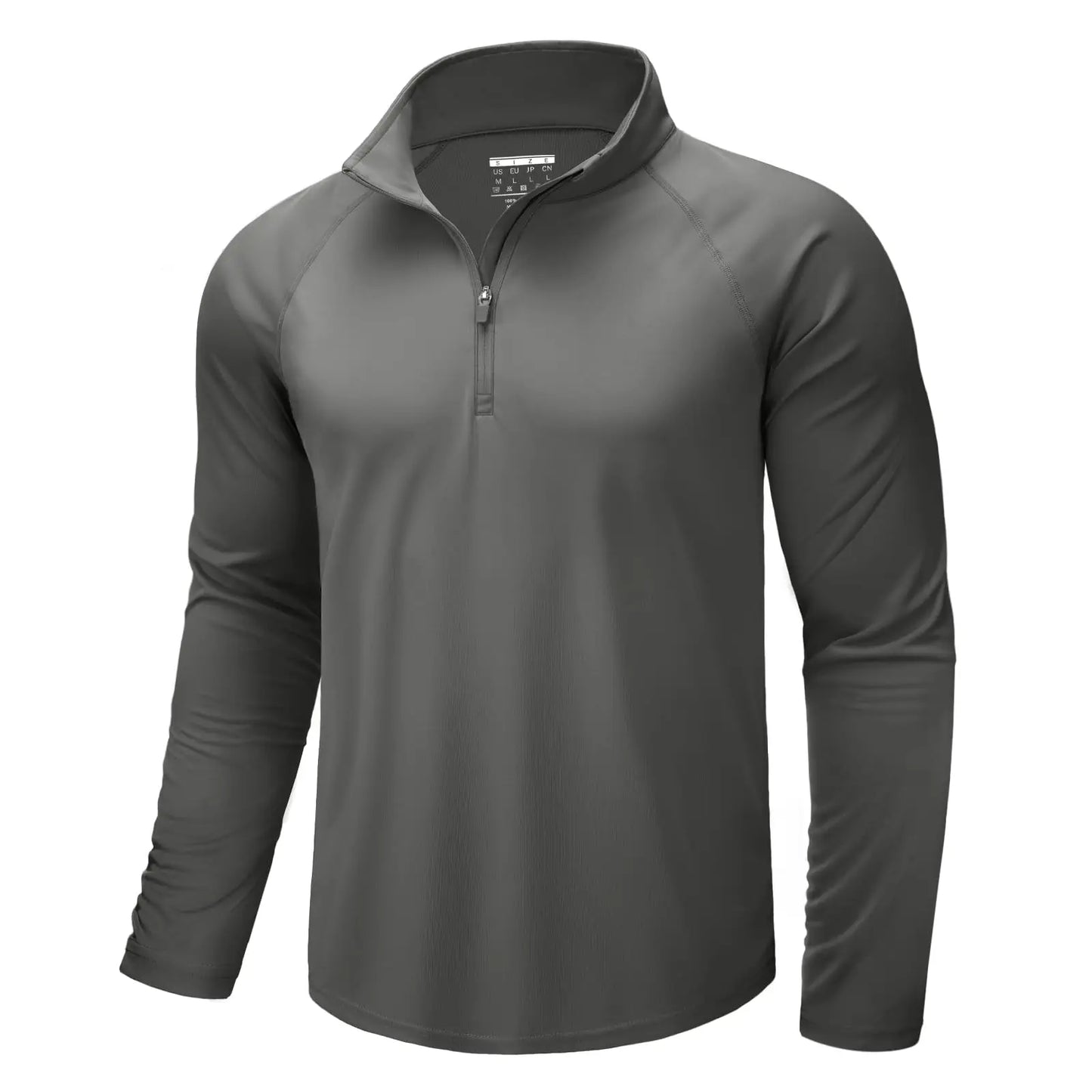 Mens UPF50+ UV Protection T-Shirt Lightweight Long Sleeve Quick Dry Fishing Shirt Outdoor Hiking Workout Rash Guards