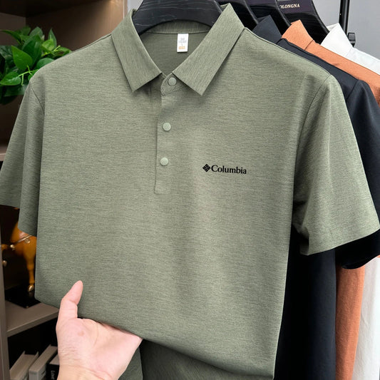 2026 Men's Summer Casual Polo Shirt Business Polo