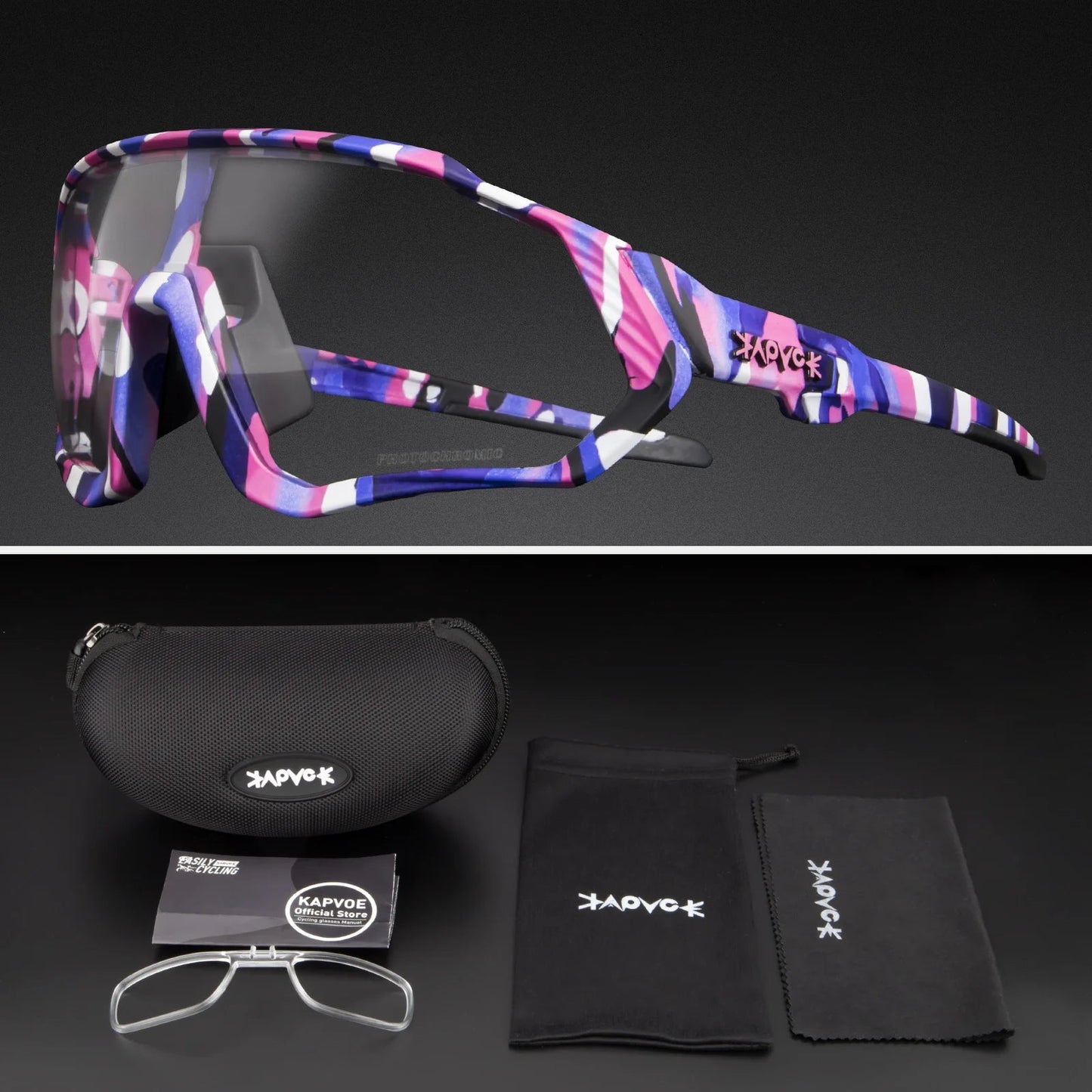 Photochromic Sports cycling Glasses for Men Women MTB Mountain Road Bicycle Eyewear Cycling Sunglasses Oculos Ciclismo